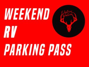 Weekend Festival 2026 Parking Pass - for RVs and camper trailers only
